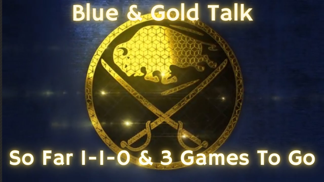 Blue & Gold Talk - На данный момент 1-1-0, осталось 3 игры