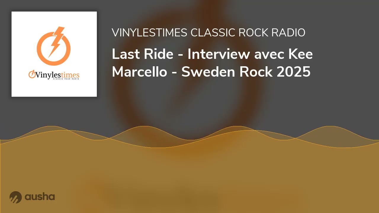 Last Ride - Interview avec Kee Marcello - Sweden Rock 2025