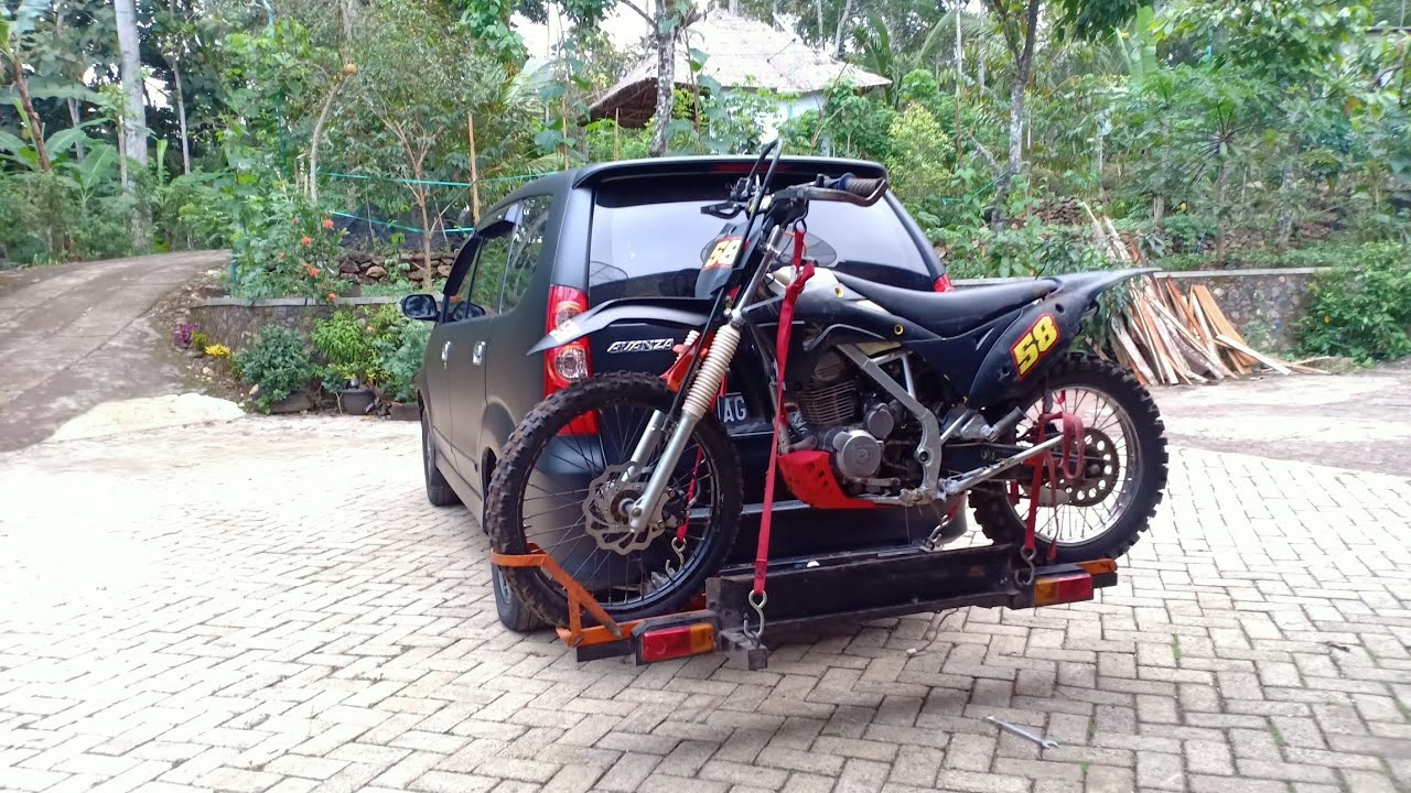 Ahang gendong buat ngangkut trail jadi mudah made in 