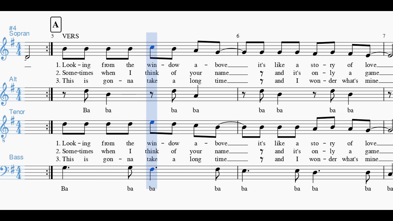 Only You - SATB