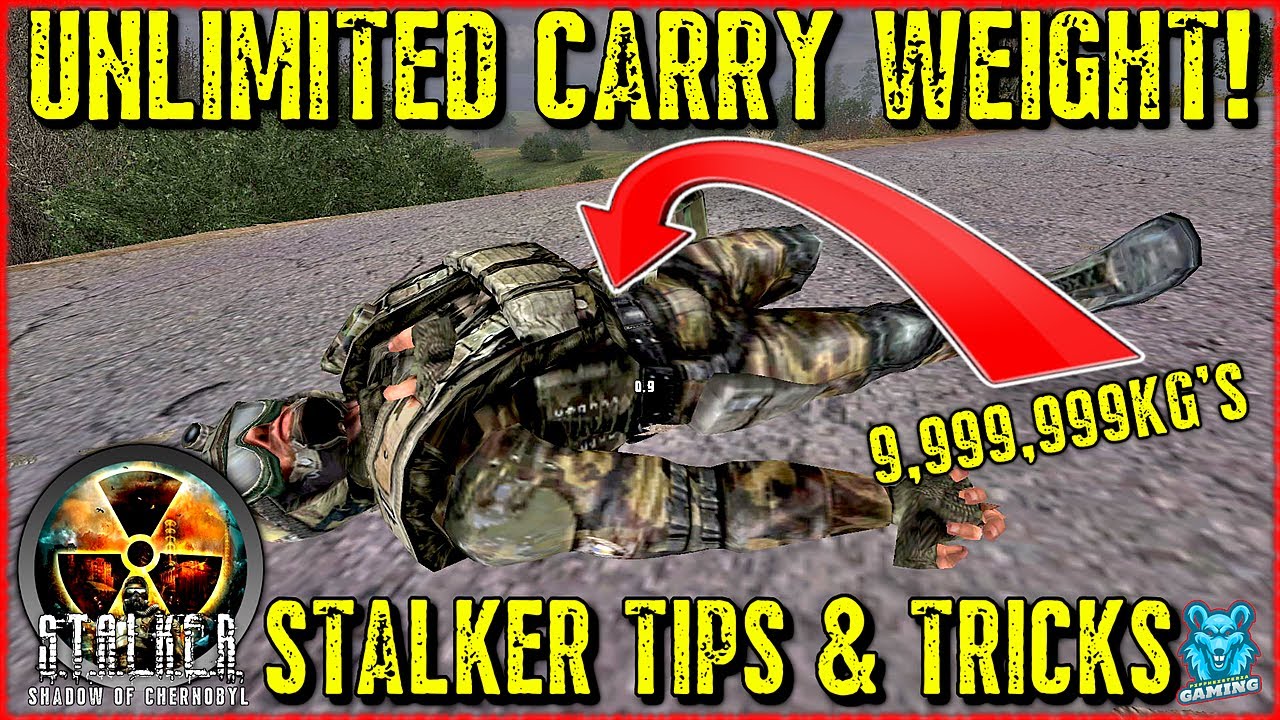 UNLIMITED Carry Weight! | S.T.A.L.K.E.R. Shadow of Chernobyl | PC & Xbox/Ps