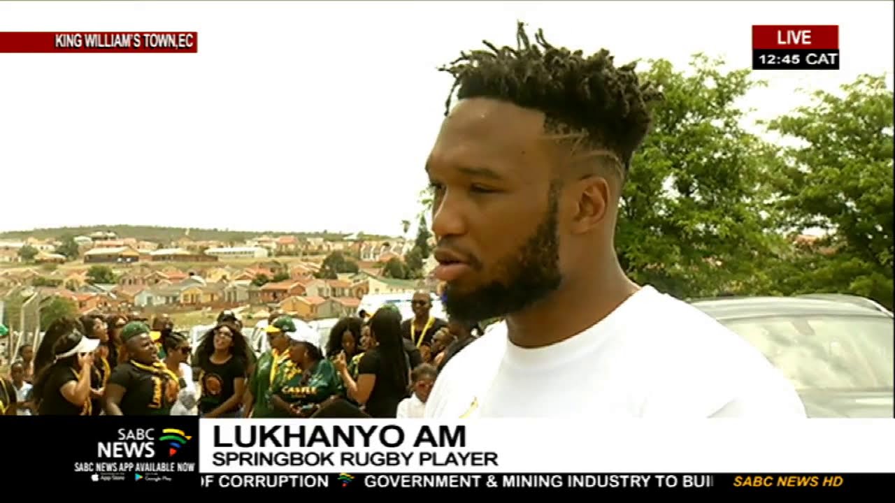 Home coming party for Lukhanyo AM