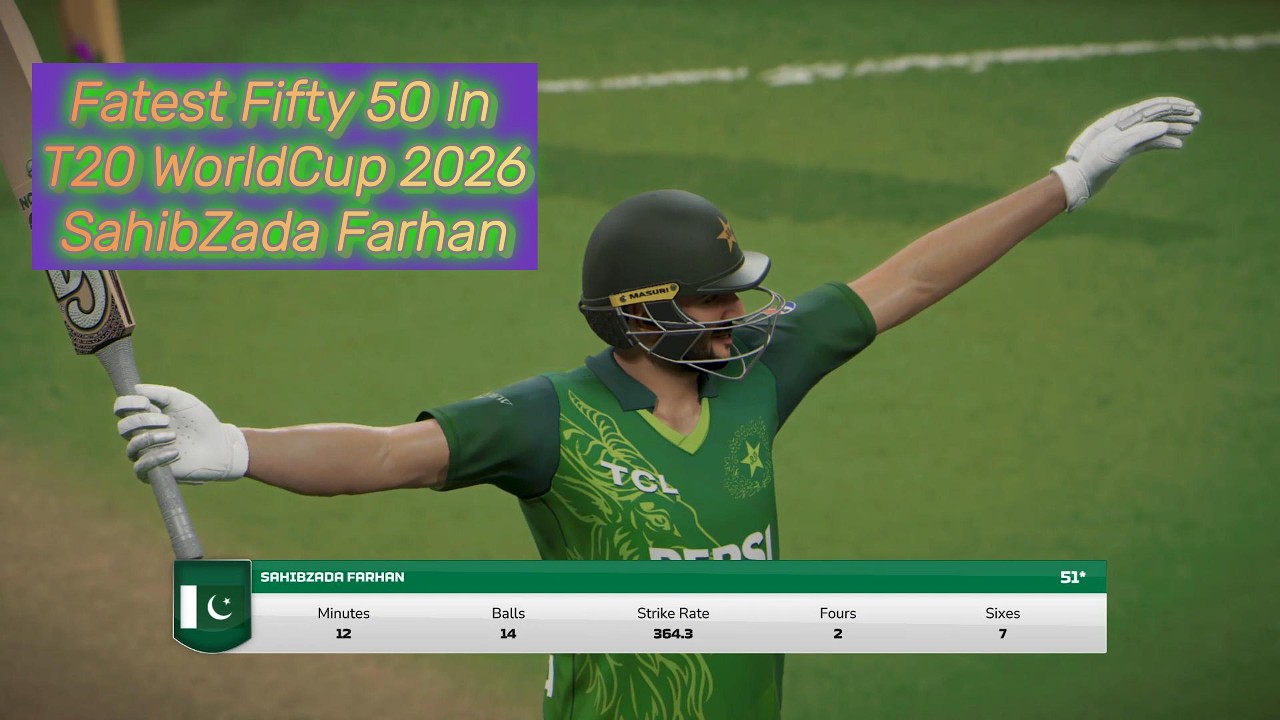 Pakistan Vs USA  T20 World Cup || Full Match Highlights 2026 | gameplay Cricket26 |@GamerCricket26