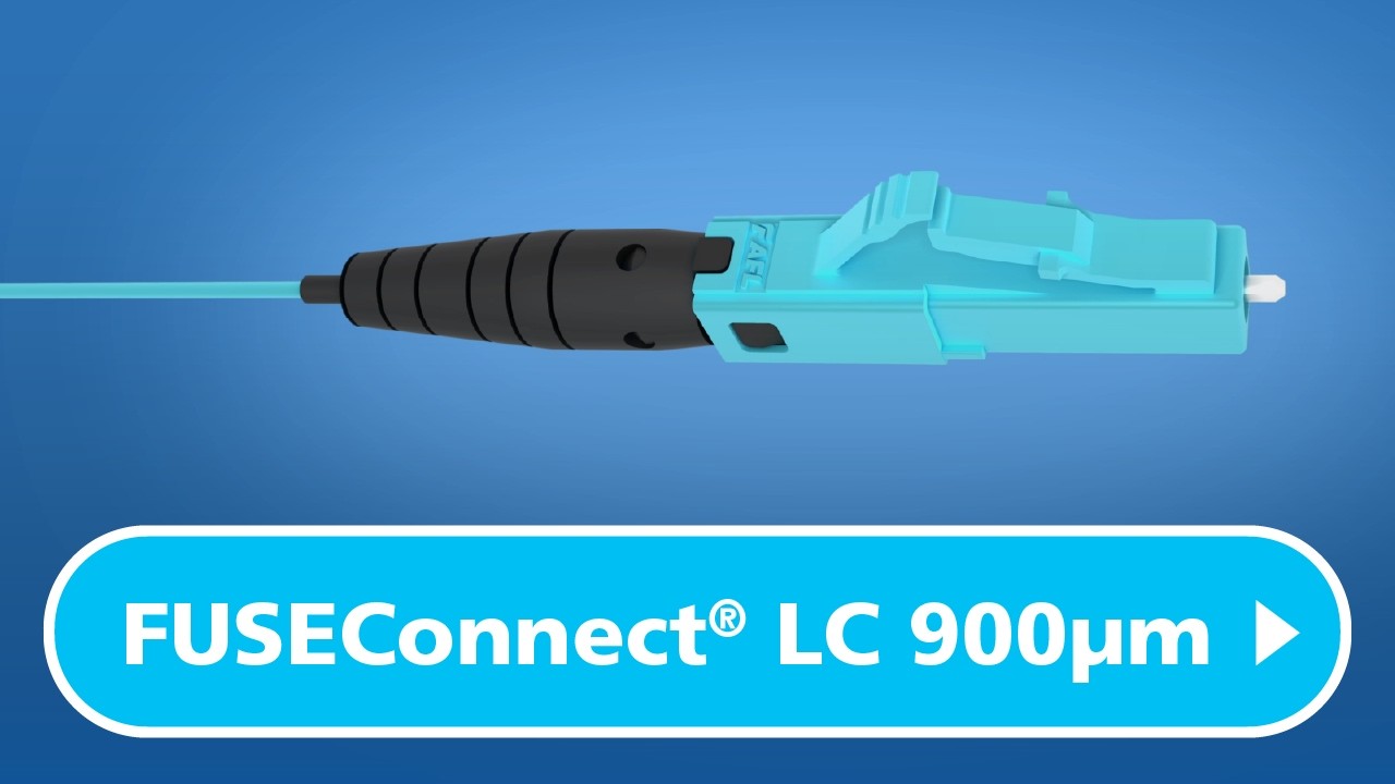FUSEConnect® LC Connector on 900µm Fiber