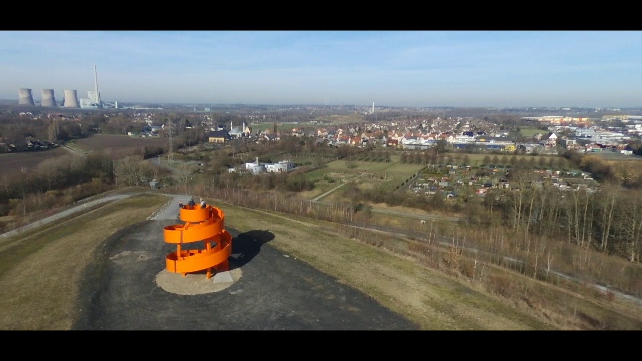 Halde bei der Halde Kissinger H&ouml;he, Hamm Germany - Parrot Bebop 2 -Cinematic