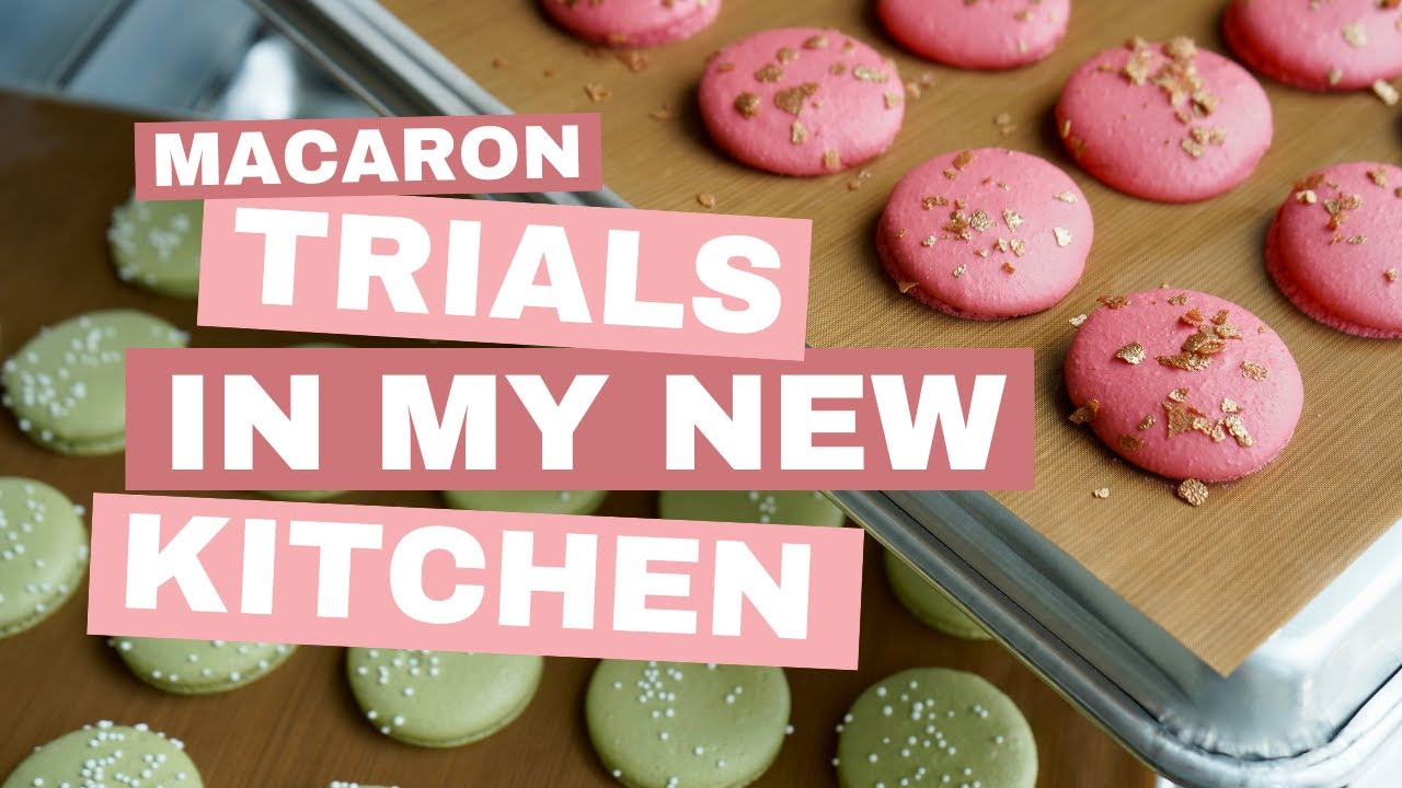 First Macarons in my NEW KITCHEN! | I MOVED TO PORTLAND!