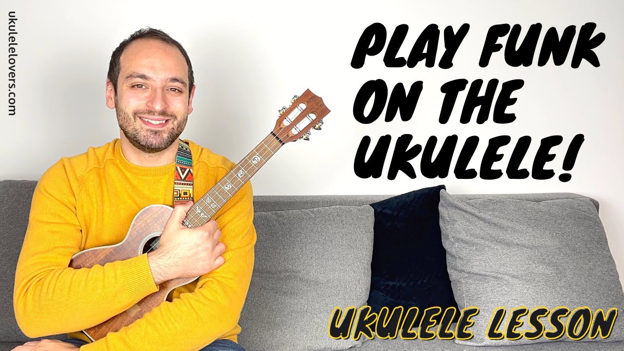 Funk Strumming Ukulele Tutorial - How To Play Funk On The Ukulele!