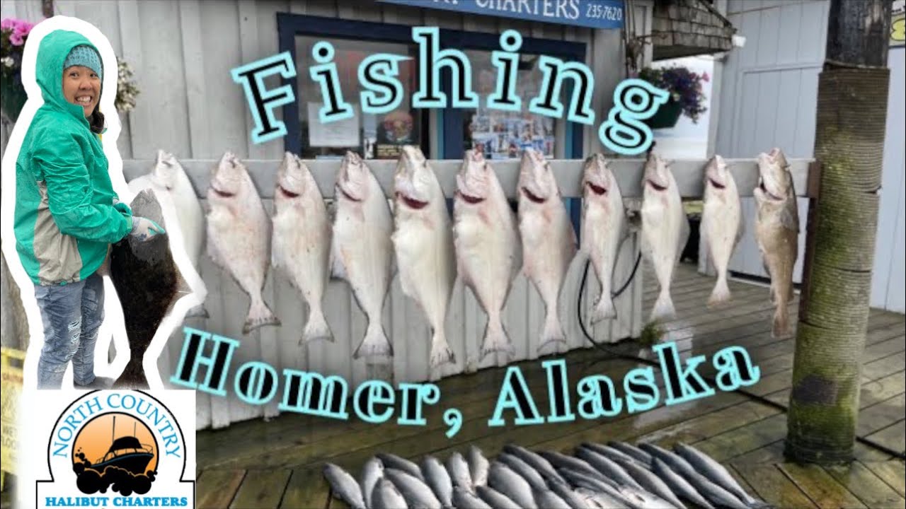 HALIBUT & SALMON FISHING IN HOMER, ALASKA