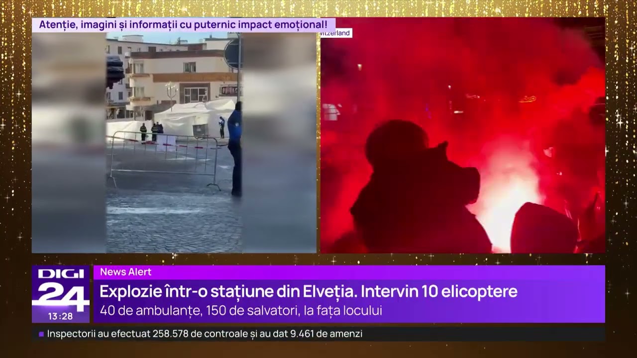 Românul care a salvat mai multe persoane din incendiul din Elveția: 