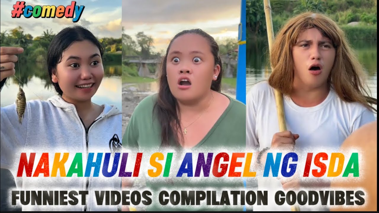 MARAMI SILANG NAKUHA NA ISDA SILA ANGEL AT MAGNA😱😂🤣 | FUNNIEST VIDEOS COMPILATION GOODVIBES