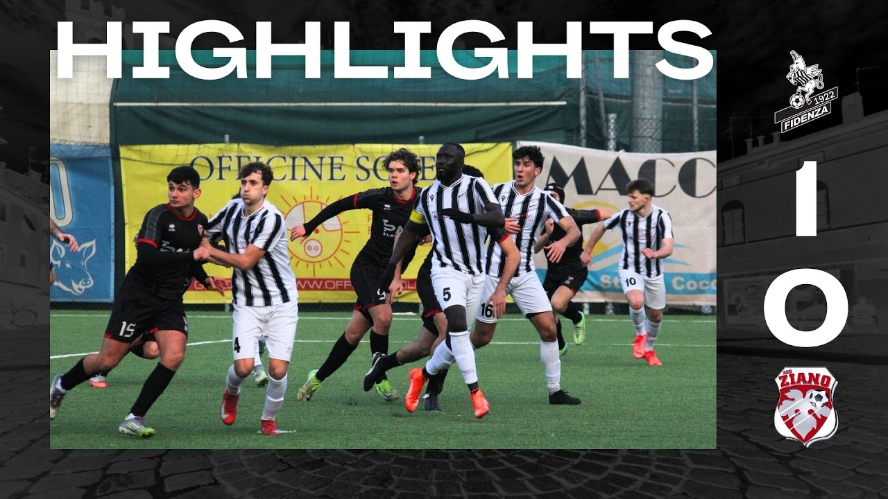 Fidenza 1-0 Ziano | Vittoria di carattere contro la prima in classifica | Highlights