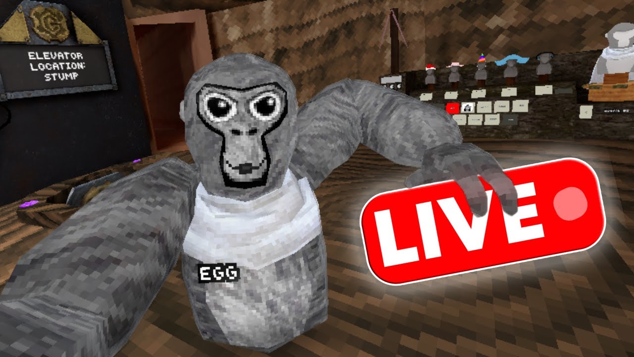🔴GORILLA TAG LIVE 🔴SUB=SHOUTOUT🔴WITH VIEWERS 🔴