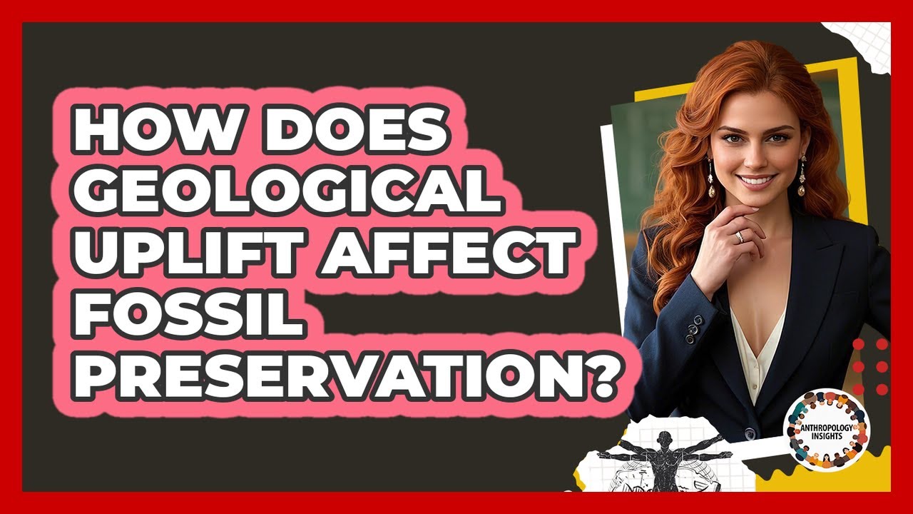 How Does Geological Uplift Affect Fossil Preservation?