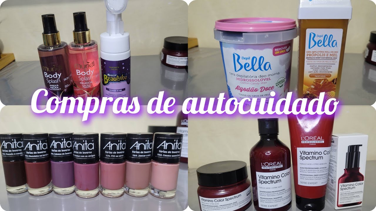 Comprinhas acumuladas de autocuidado 