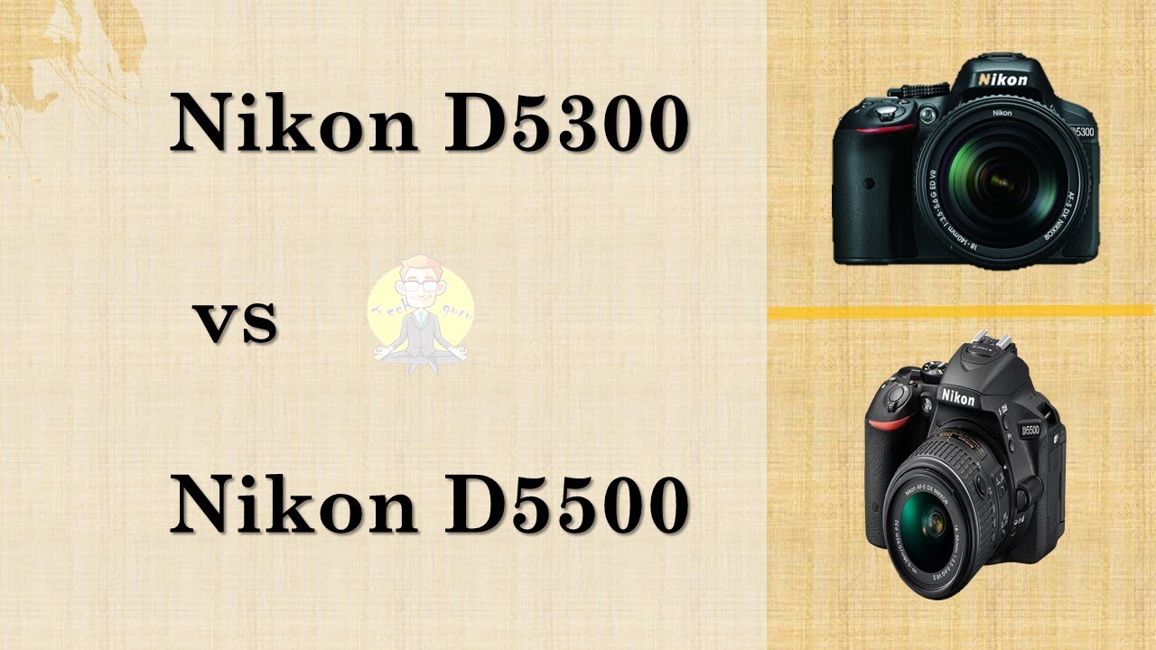 Nikon D5300 VS Nikon D5500