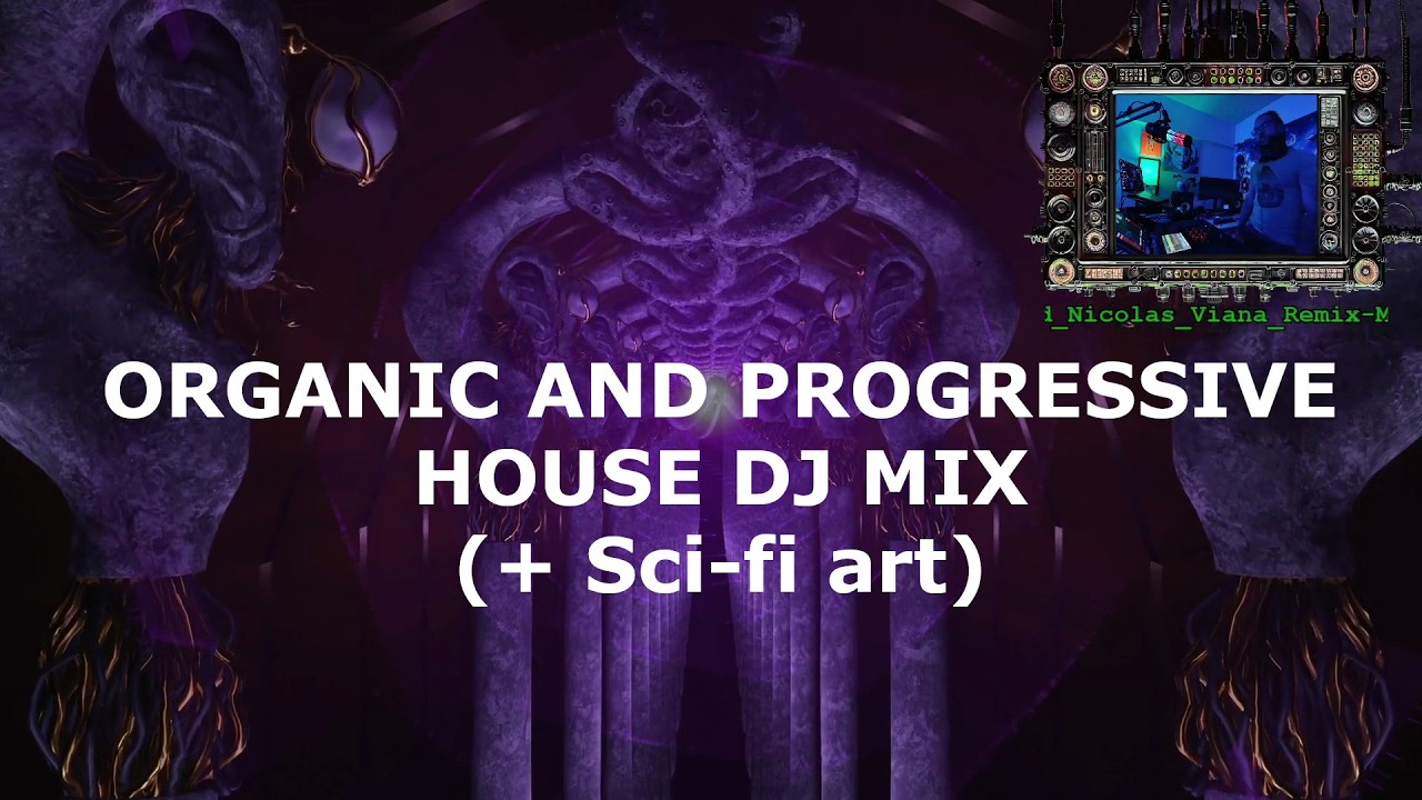 Melodic House & Techno | Organic House | Progressive House 2025 Mix (+ Original Sci-Fi Art)