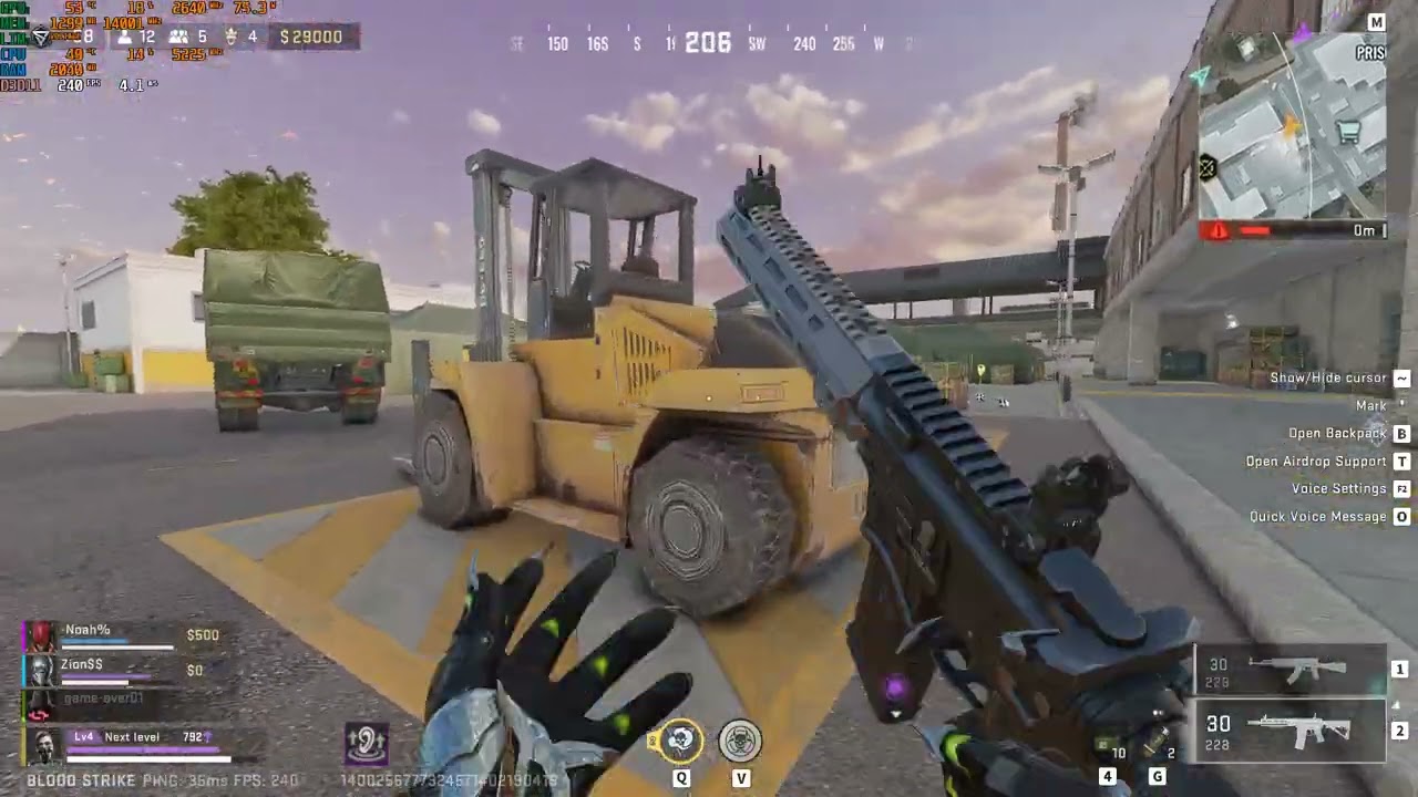 BLOOD STRIKE, MVP 9 KILLS WINNER, AMATURE LEVEL YET!