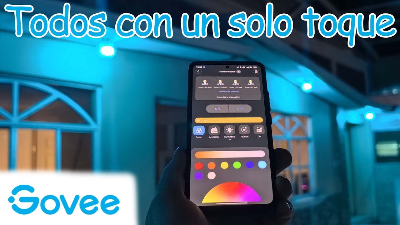 Por fin Encontré los focos perfecto?? Focos o lámparas inteligentes Govee