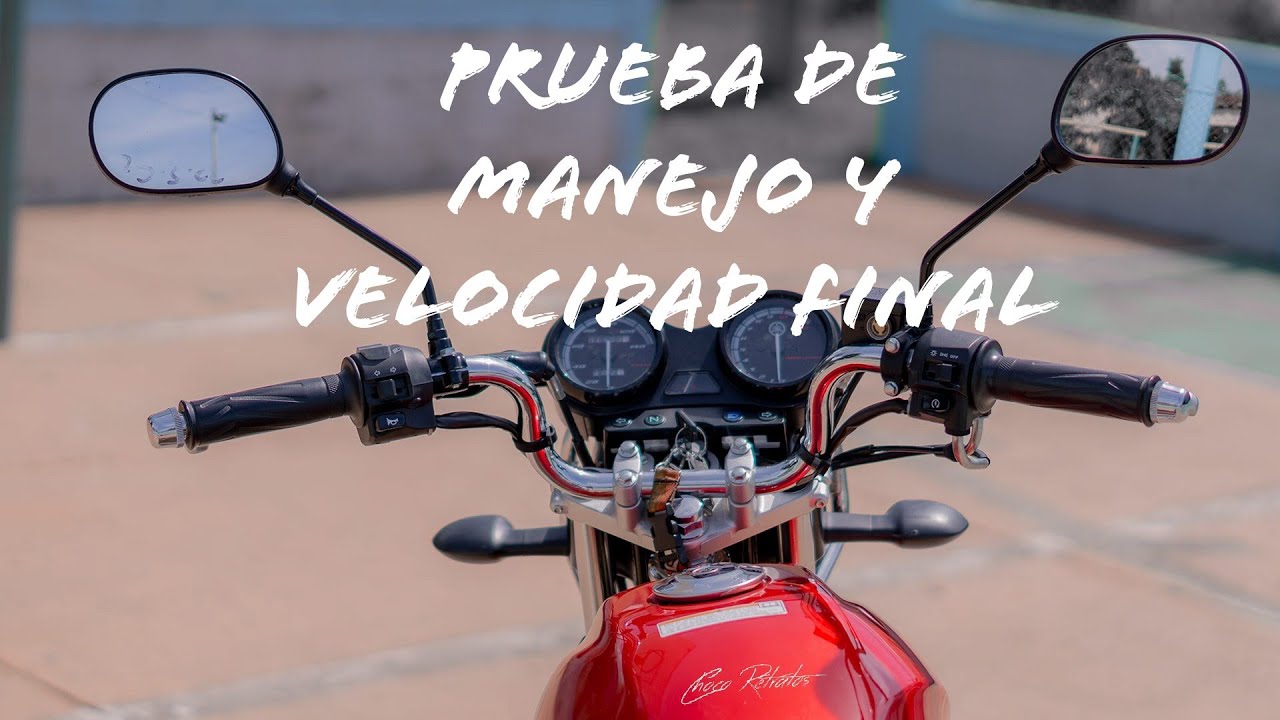 Prueba de manejo y velocidad final Yamaha ybr 125  modelo 2022🔥