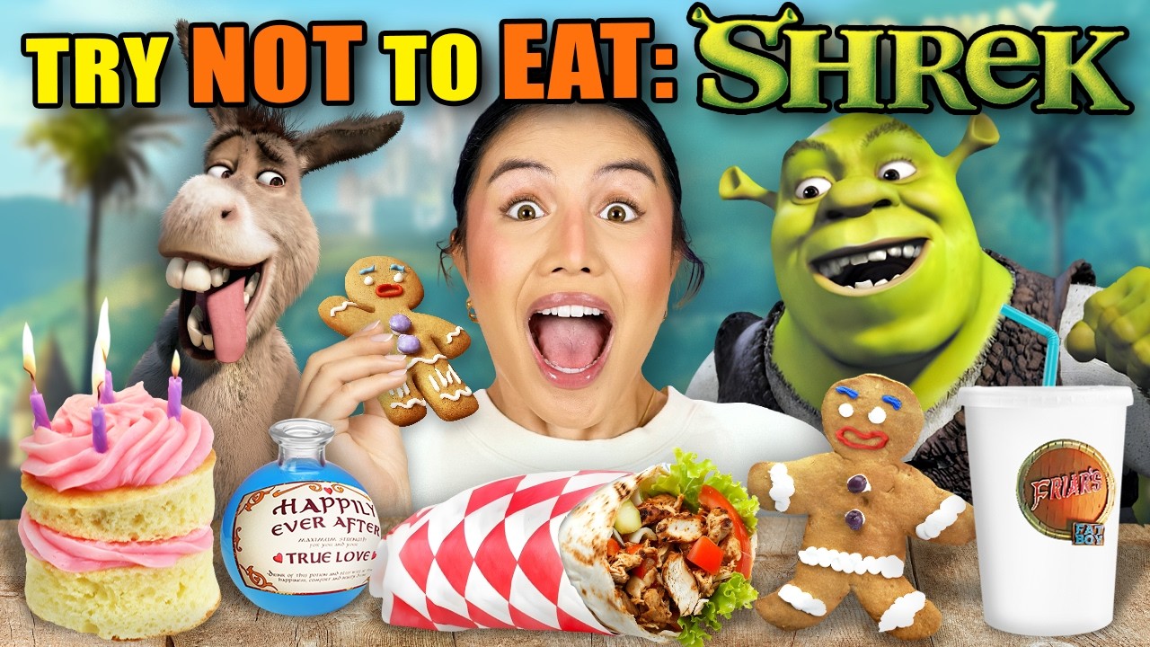 Try Not To Eat Food From Shrek