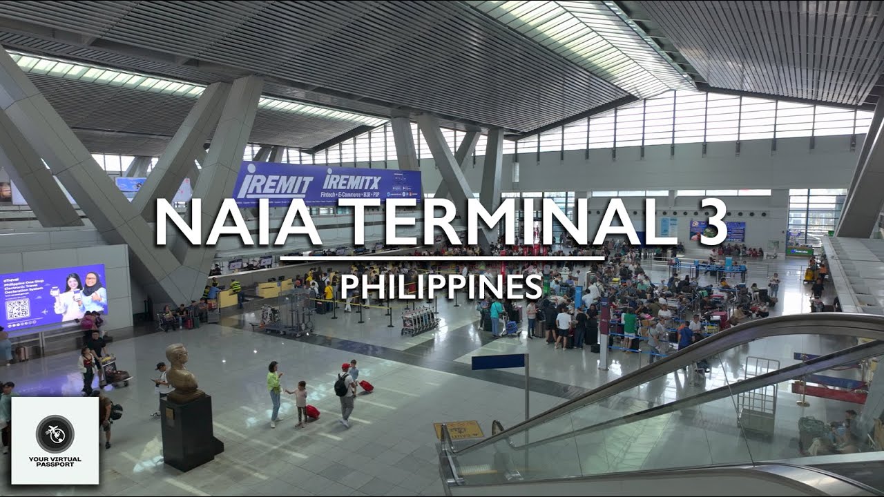 This is NAIA Terminal 3 in 2024! | Walking Tour with Domestic & International Gates | Philippines