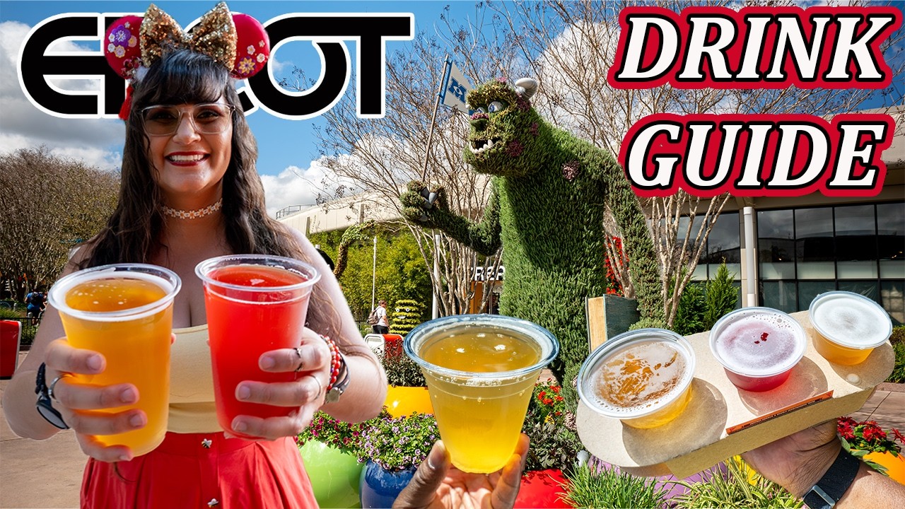 EPCOT Flower and Garden Festival NEW DRINKS 2026 💐