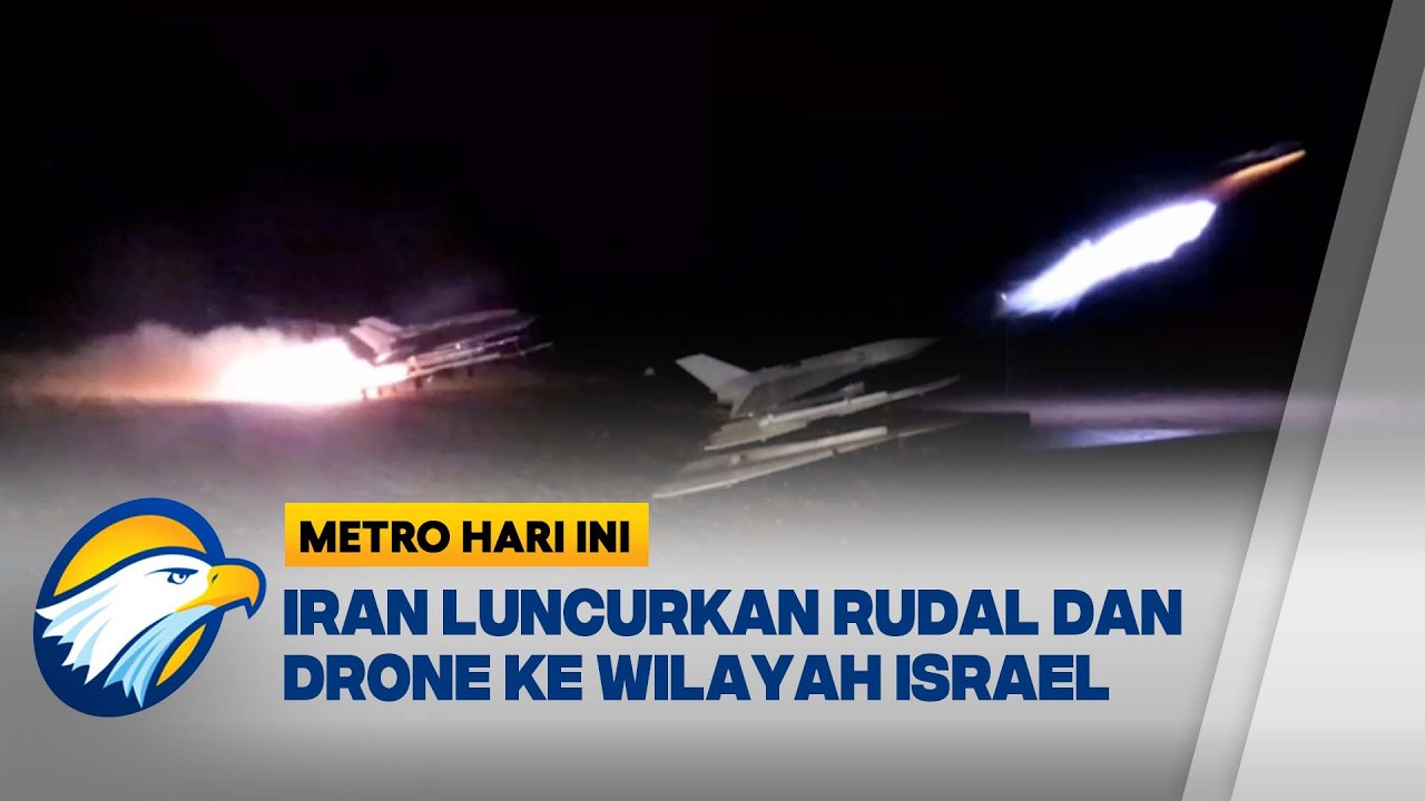 Korps Garda Revolusi Islam Serang Israel: Rudal & Drone Meluncur di Gelombang Ke-18 [Metro Hari Ini]