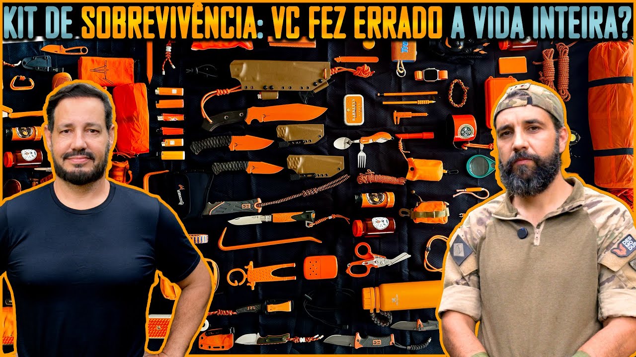 Kit de Sobrevivência de Profissionais #LucianoTigre #Selva