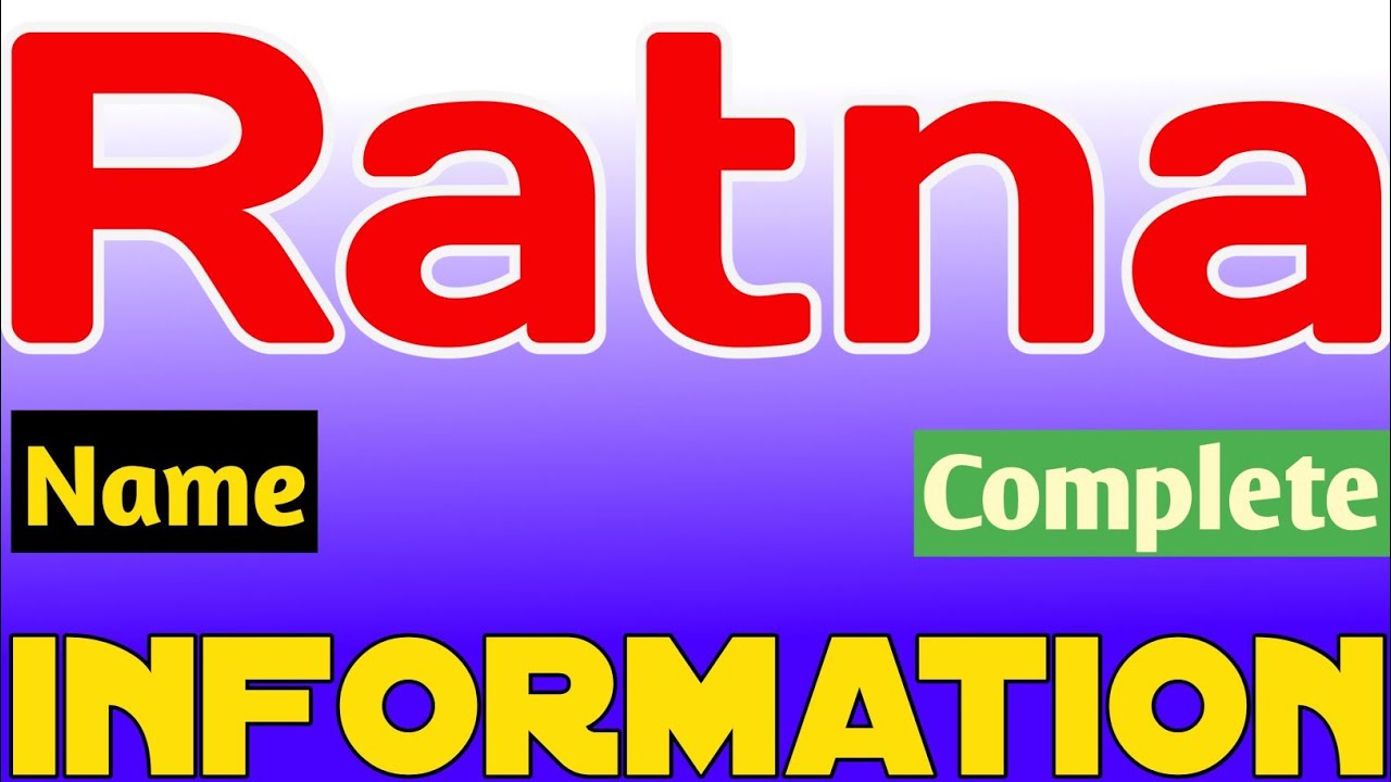 Ratna Name Meaning | Ratna Naam Ki Rashi | Ratna Name Full Details | The Secret of Name