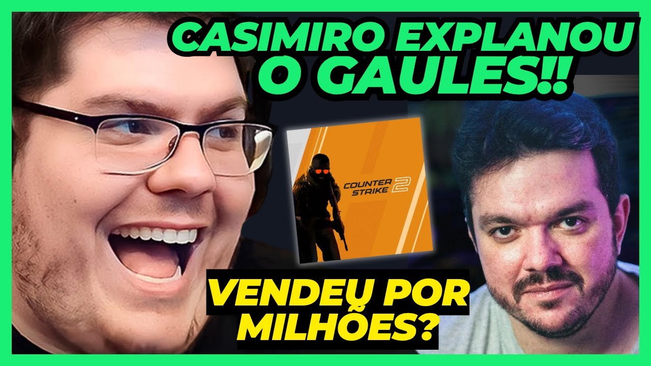 CASIMIRO EXPLANOU O GAULES DEPOIS DAS VENDAS DAS SKINS NO CS!!!