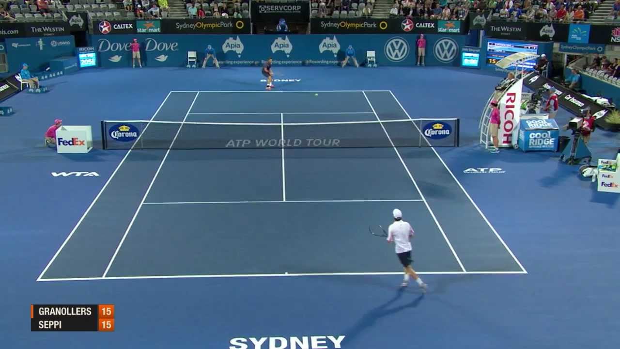 M. Granollers v A. Seppi - Full Match Men's Singles Quarterfinal: Apia International Sydney 2013