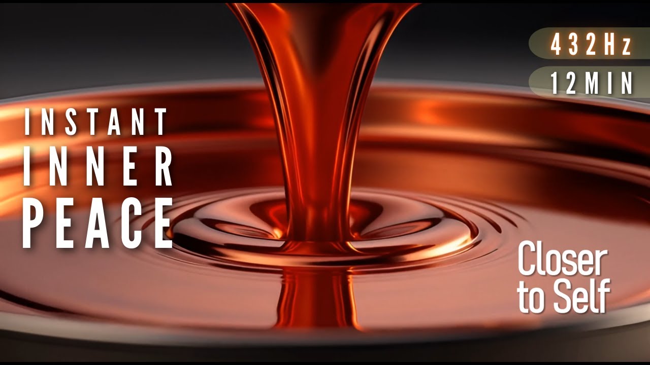 432 Hz Deep Calm Meditation | Let Stress Dissolve Naturally