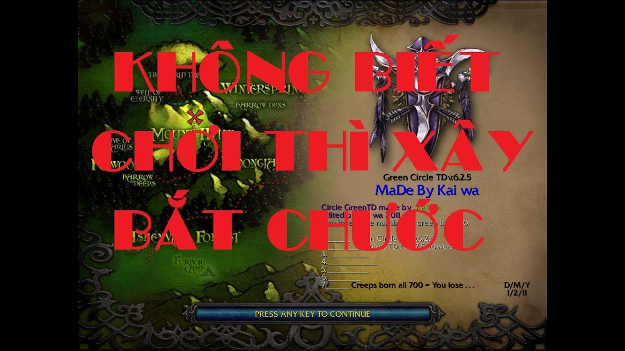 Warcraft III : Green Circle TD V.6.2.5 #1
