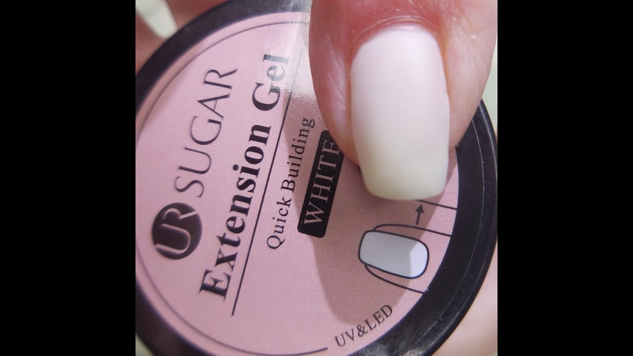 UR Sugar Extension Gel with Paper Form ~ 1st Attempt with Gel Extension & Paper Form
