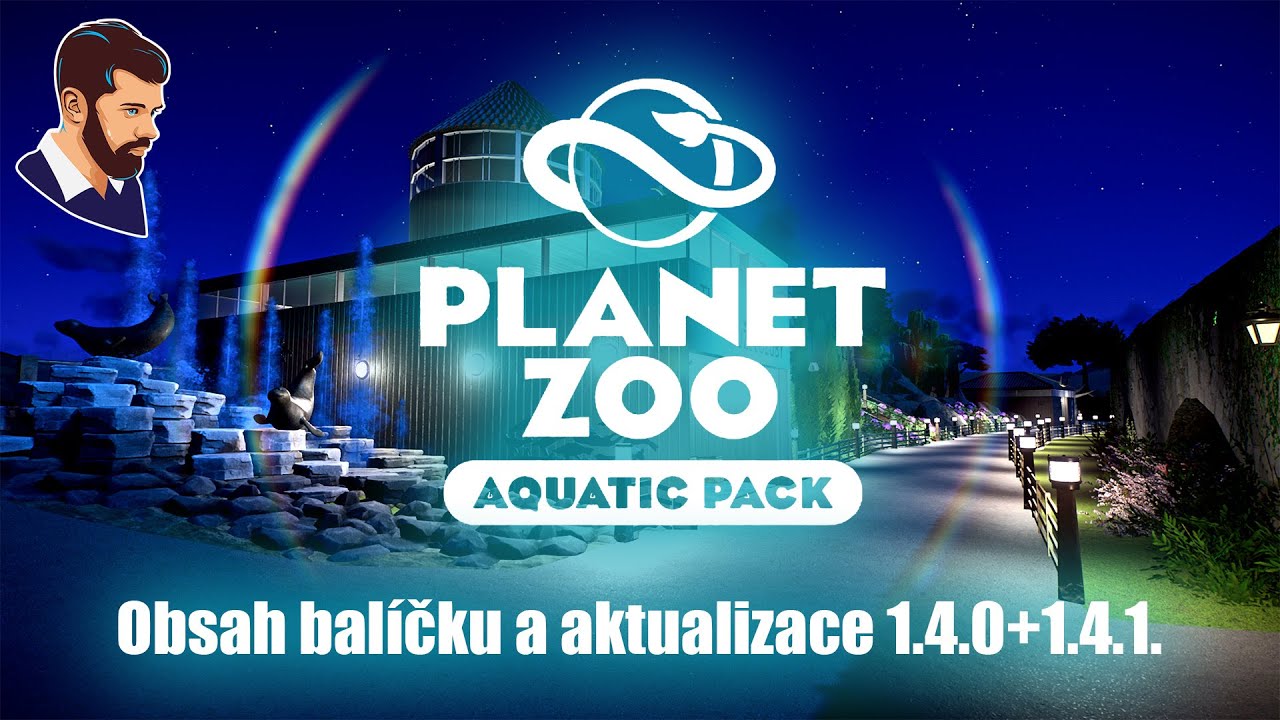 Planet ZOO Aquatic Pack + aktualizace 1.4.0 + 1.4.1 CZ/SK