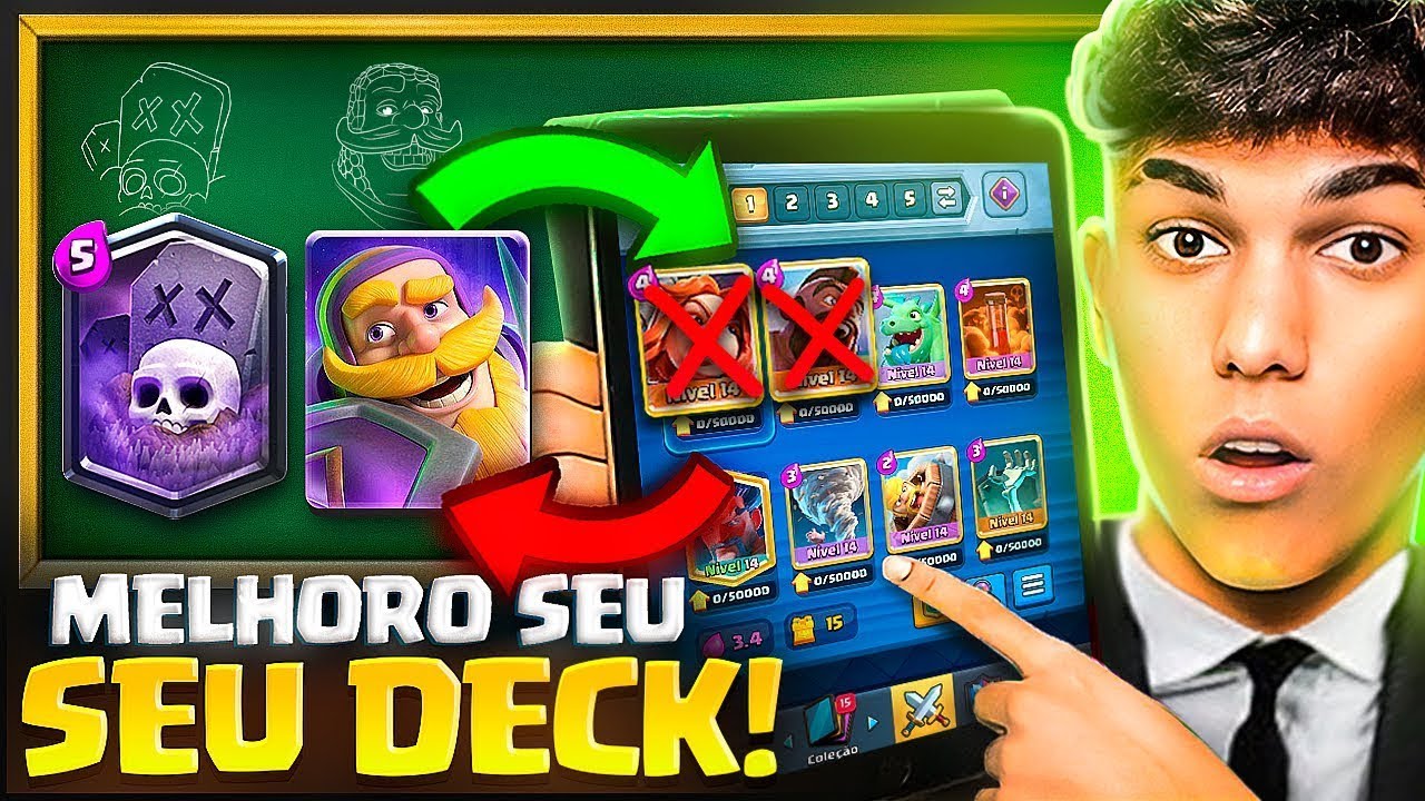 TESTANDO E MELHORANDO O DECK DOS INSCRITOS! 😰 