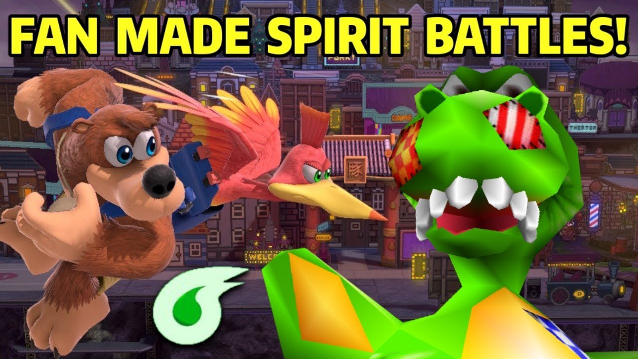 What if Banjo-Kazooie had more Spirits? - Super Smash Bros. Ultimate (Fanmade Spirit Battles)