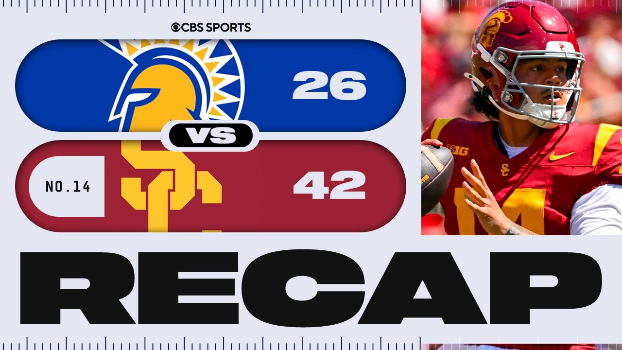 No. 14 USC takes care of San Jose State to win 10th straight season opener | Game Recap