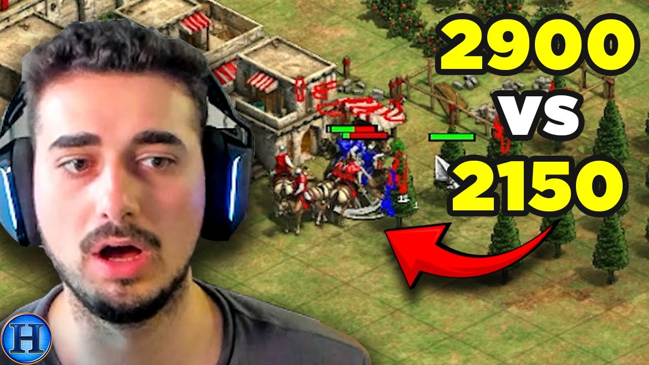 What Happens When 2900 Elo Matches 2150 | AoE2