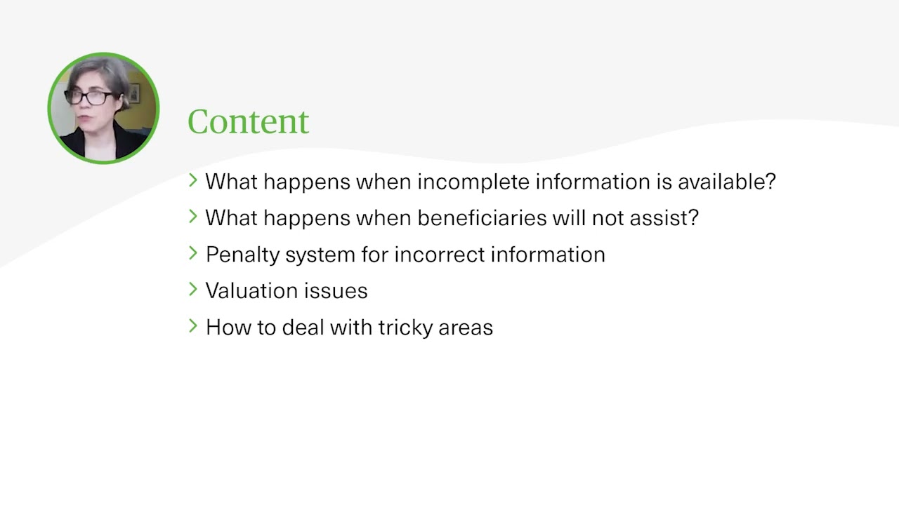 IHT Forms & How to Complete Them - In One Hour - Webinar