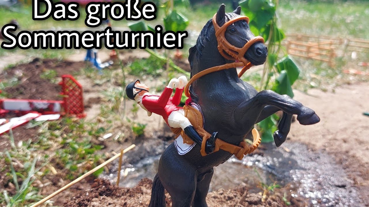 Das große Sommerturnier🐴Ein riesen Sturz... | Schleich Film🎥❤