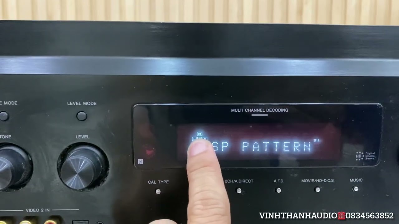 Hướng dẫn sử dụng và cài đặt Sony TA-DA3600es