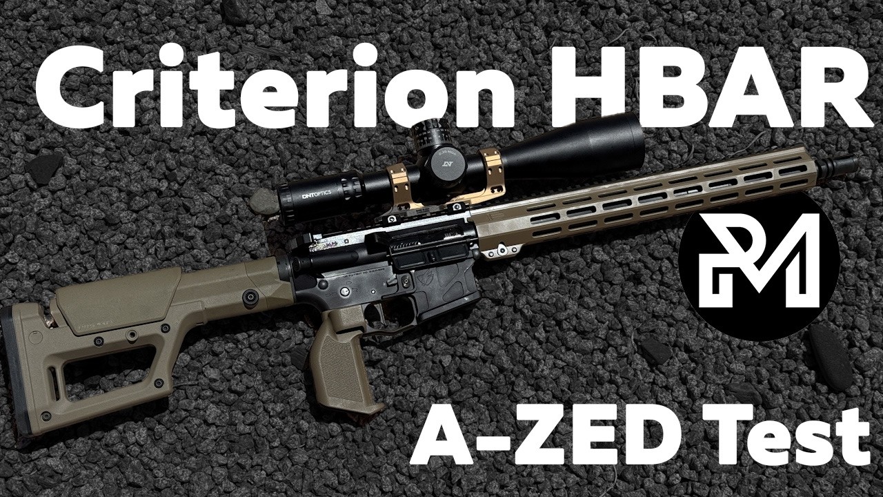 Criterion 16” HBAR Tested - Part 1