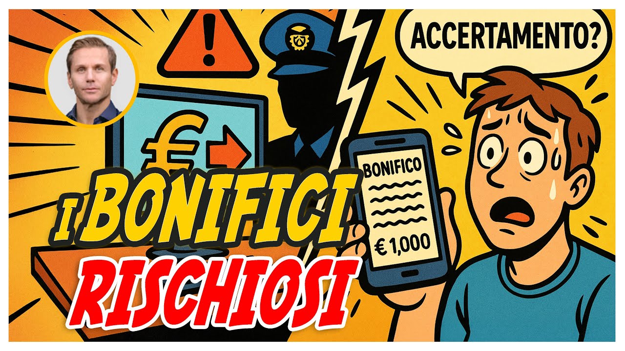 Quali BONIFICI possono far scattare CONTROLLI fiscali? | Avv. Angelo Greco