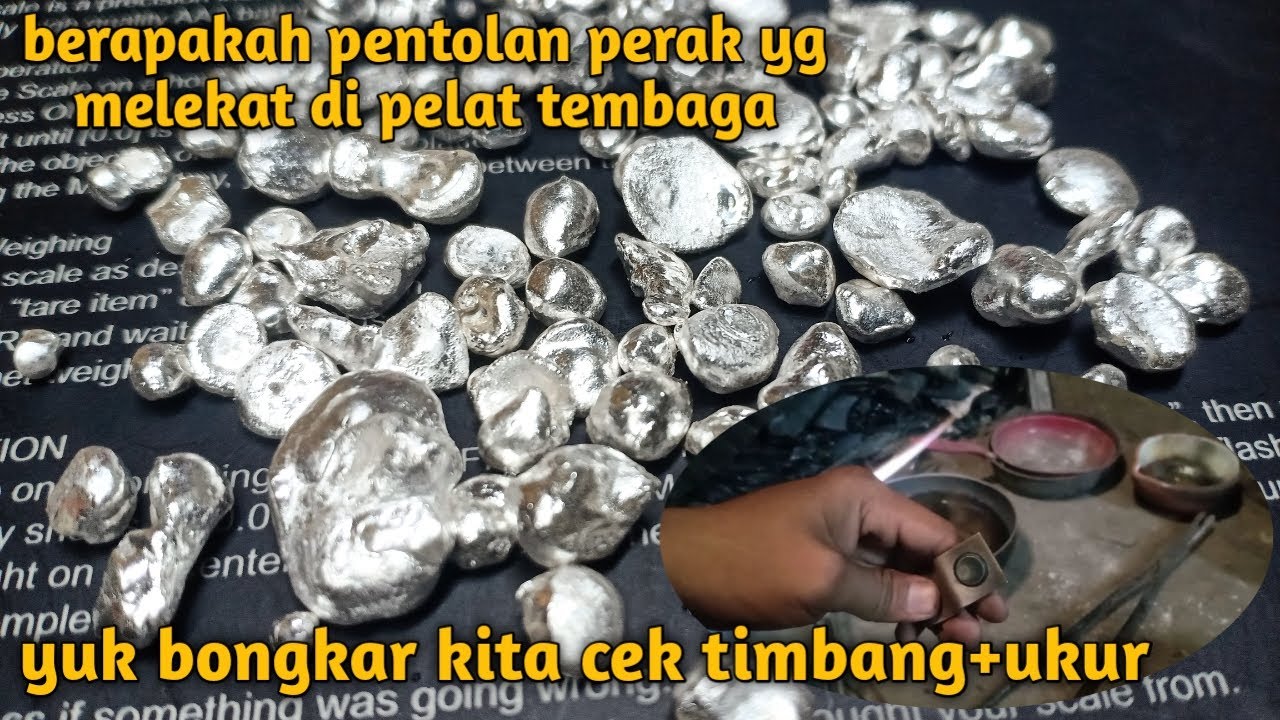 Cara olah perak sampai murni