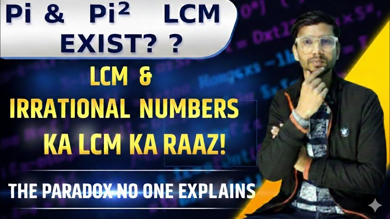 Why your Math teacher lied about LCM! ❌ #MathHacks #Pi | LCM vs Common Denominator