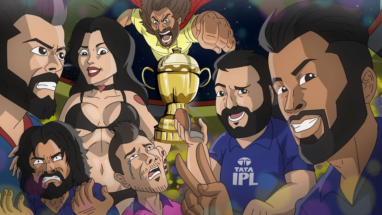 ipl spoof 2025 #ghibli #ipl #spoof #animation