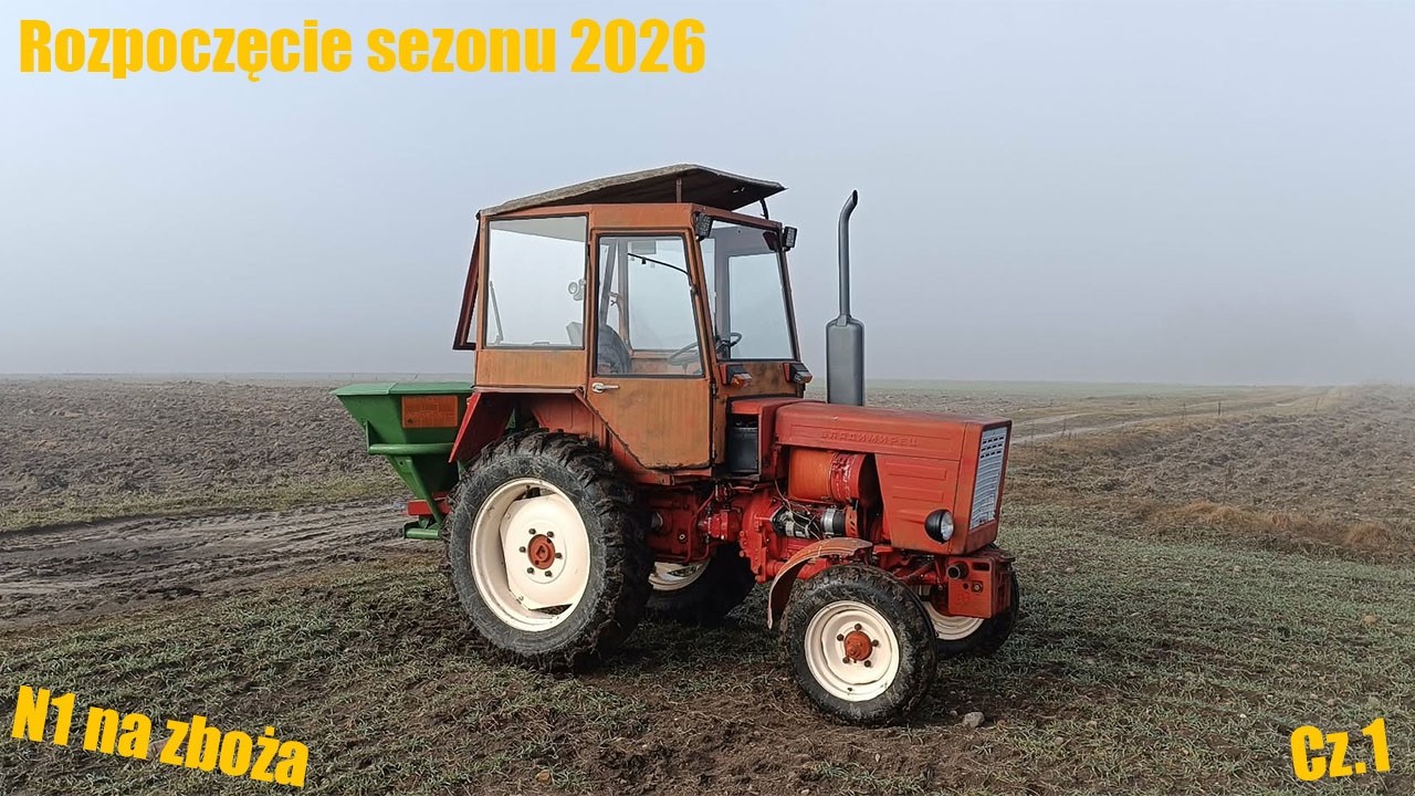 ☆Rozsiewanie Sezonu 2026!☆N1 na zboża☆Cz.1☆T-25 & Amazone☆Vlog #127☆