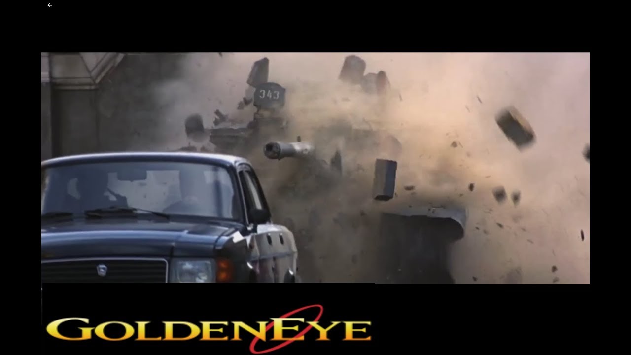 Goldeneye - Tank Scene With Unused Music (A Pleasant Drive in St. Petersburg)