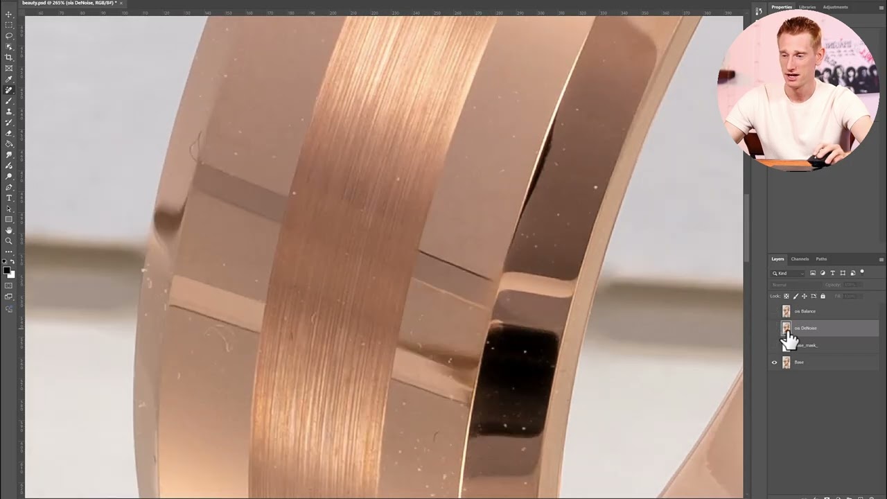High-End Jewelry Retouching with AI and Photoshop in 2026